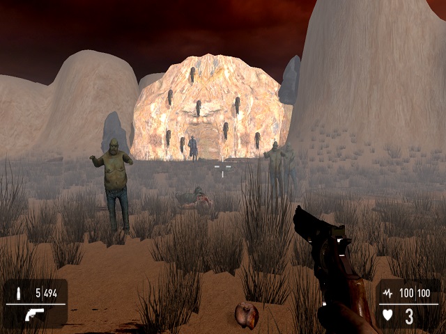 Cave Canyon Desert Zombies