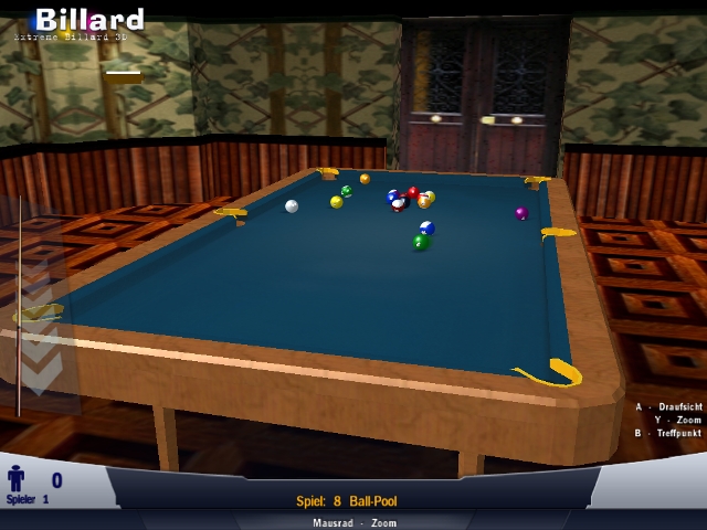 Click to view Extreme Billiard 1.5 screenshot