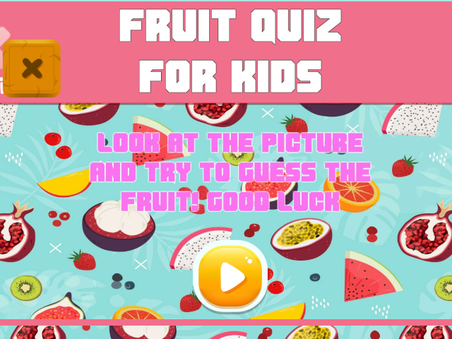 Fruit Quiz For Kids