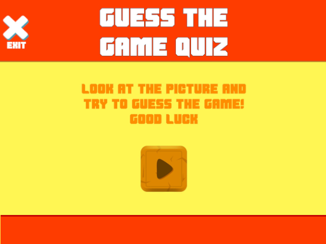 Guess The Game Quiz