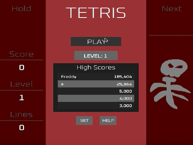 Horror Tetris