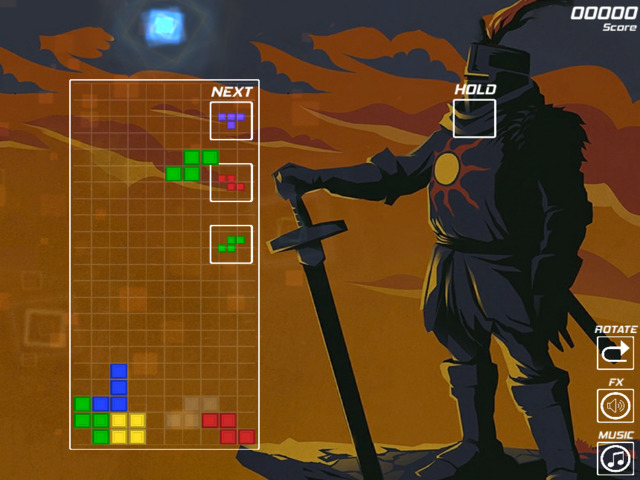 Knights Tetris
