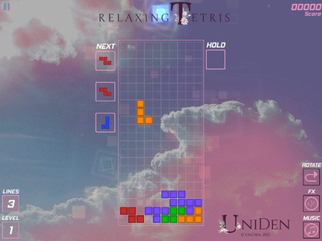 Relaxing Tetris
