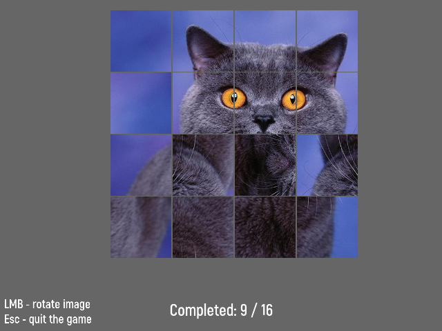 Simple Cats Puzzle
