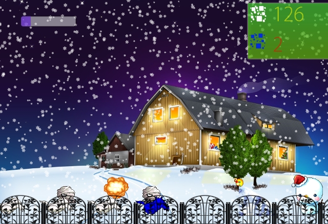Click to view Snowman Attack 2 1.4 screenshot